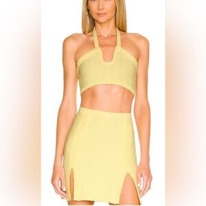 Matching Camila Coelho Marlena Set Top and Skirt Size extra small